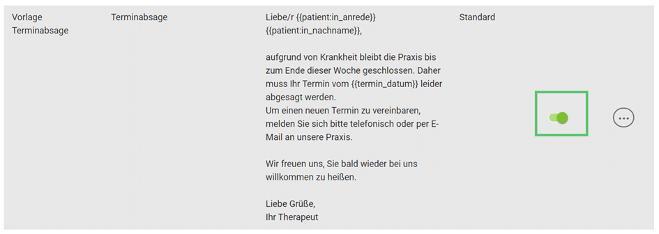 Aktiv Vorlage Terminabsage Email Beispiel